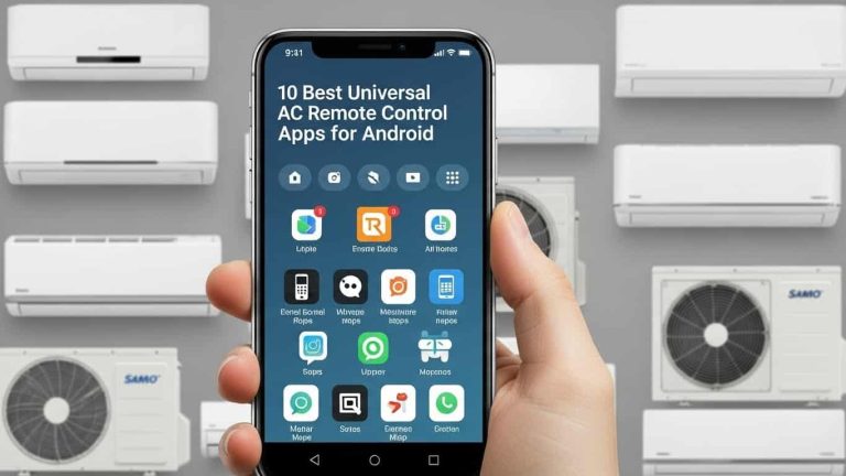 [Free] 10 Best Universal AC Remote Control App for Android