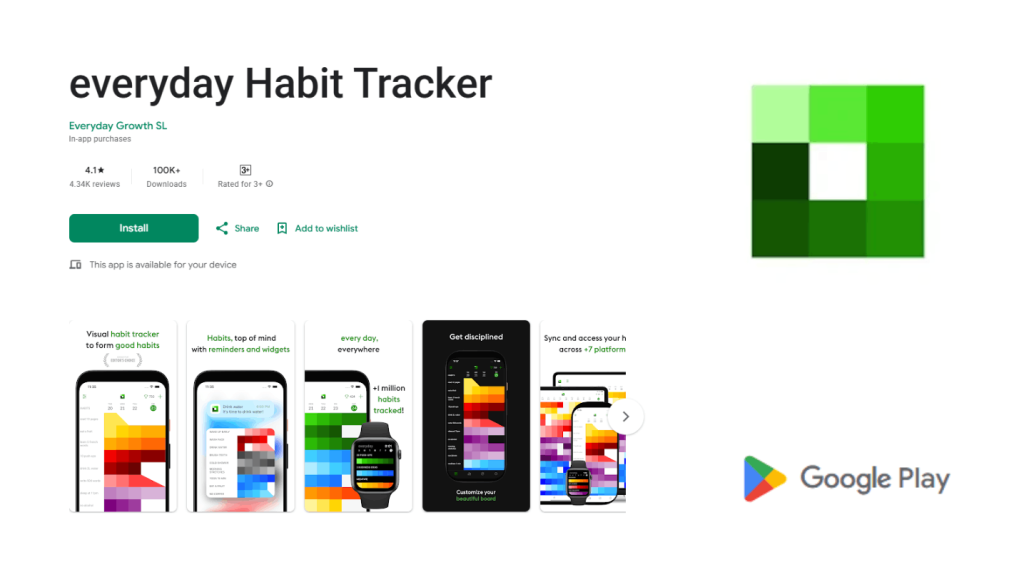 Everyday_ The Best Minimalist Habit Streak Tracker