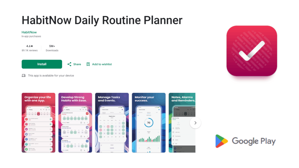 HabitNow_ The Best Daily Routine Planner for Power Users