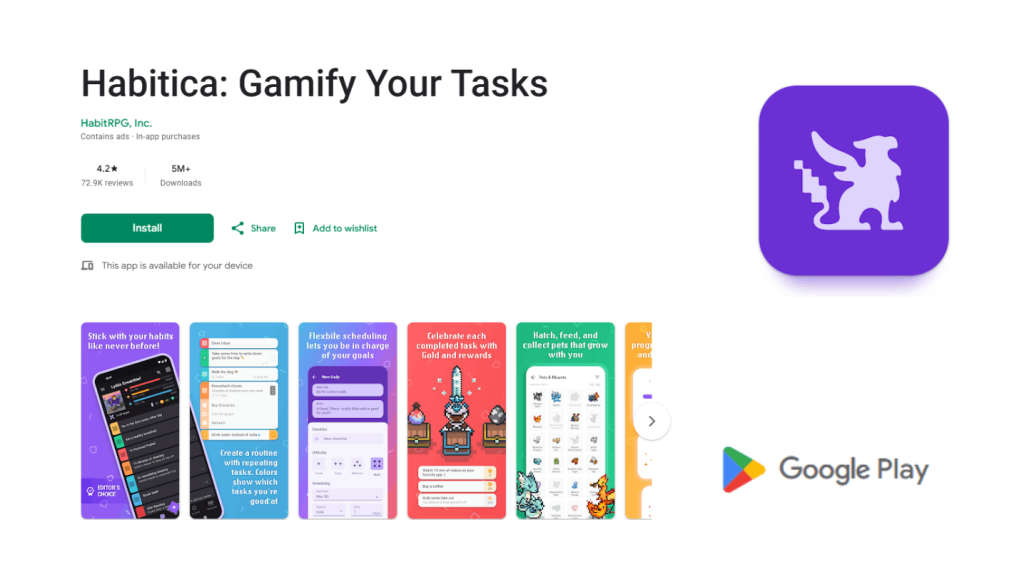 Habitica_ The Best Gamified Habit App for RPG Fans