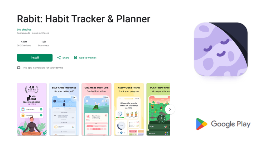Rabit_ The Best Visual Habit Builder for Engagement