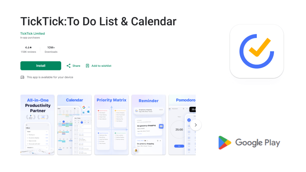 TickTick_ The Best All-in-One Productivity App with Habit Integration