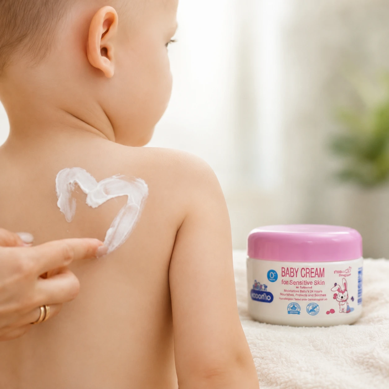 KODOMO Baby Cream 50g for gentle baby skin care